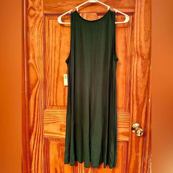 NWT Old Navy Women’s Dark Green Mini Dress - Picture 2 of 5
